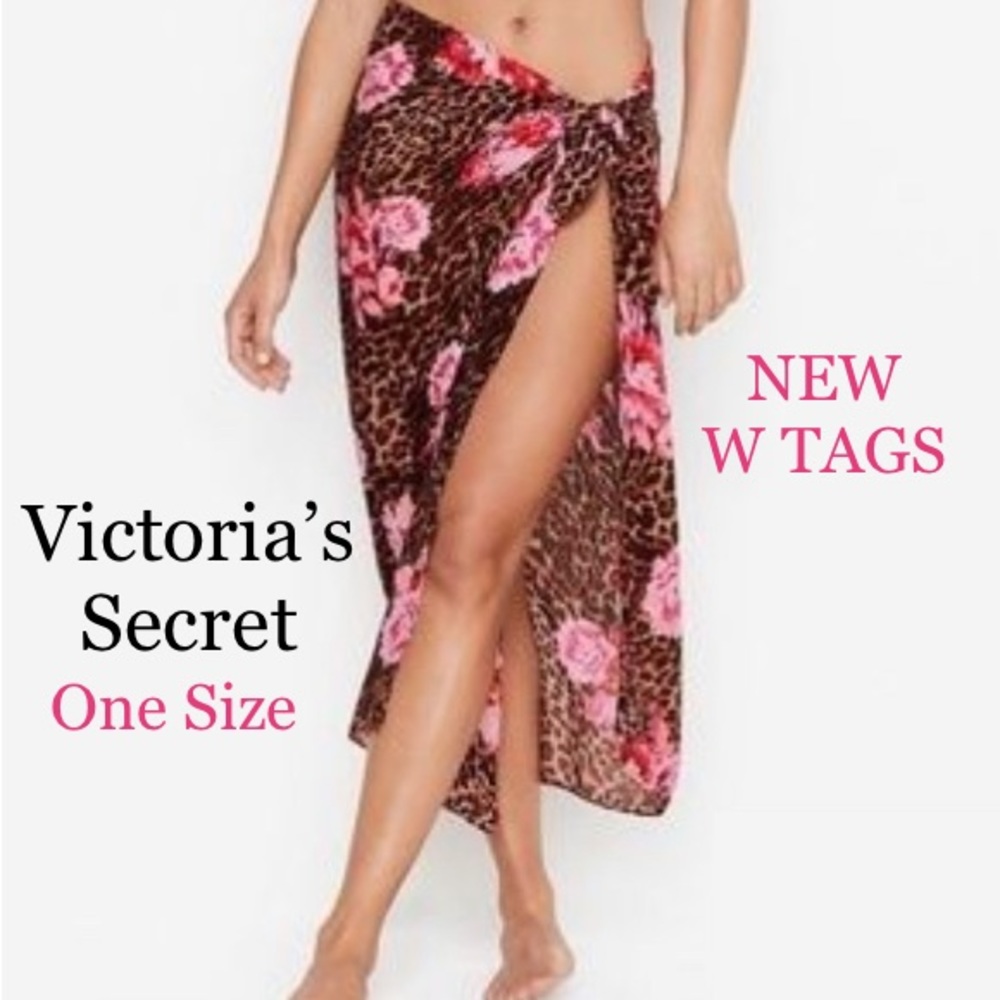 NWT- VICTORIA'S SECRET VS SWIM Sarong Cover up Swimsuit Bathing Suit Beach Pool